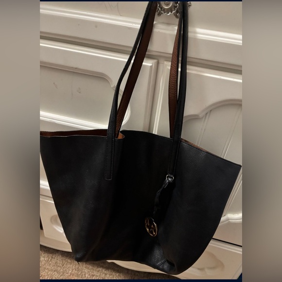 Michael Kors Handbags - Michael Kors Black and Brown Tote Bag